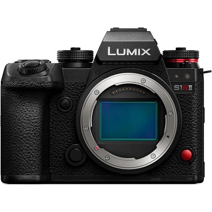 rayihni LUMIX S1RII Full Frame Mirrorless Digital Camera, Hybrid Model Featuring a 44.3MP Full-Frame Sensor and LUMIX's First-Ever 8K Digital Camera Video Recording - DC-S1RM2 | 44.3MP Full-Frame, 8.1k/8k Video, Af-C Up to 40 Fps, 5-Axis Sensor-Shift Is, Dual Cfexpress Plus SD, L-Mount Body - Image 1