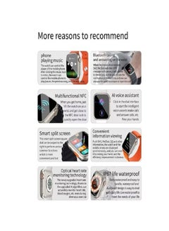 Generic TW8 Ultra Multi-functional Smart Watch With Big Screen NFC Compatible With IPhone&Android  - Image 3
