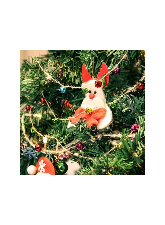 The Bros 300 Pieces Jingle Bells for Craft, Bulk DIY Christmas Bells for Holiday Home Christmas Festival Party, Wedding Decoration Gifts DIY Project (Multi Color) - Image 5