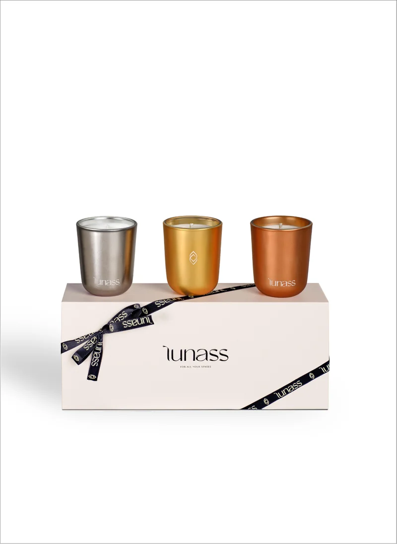 Lunass Layali candle trio