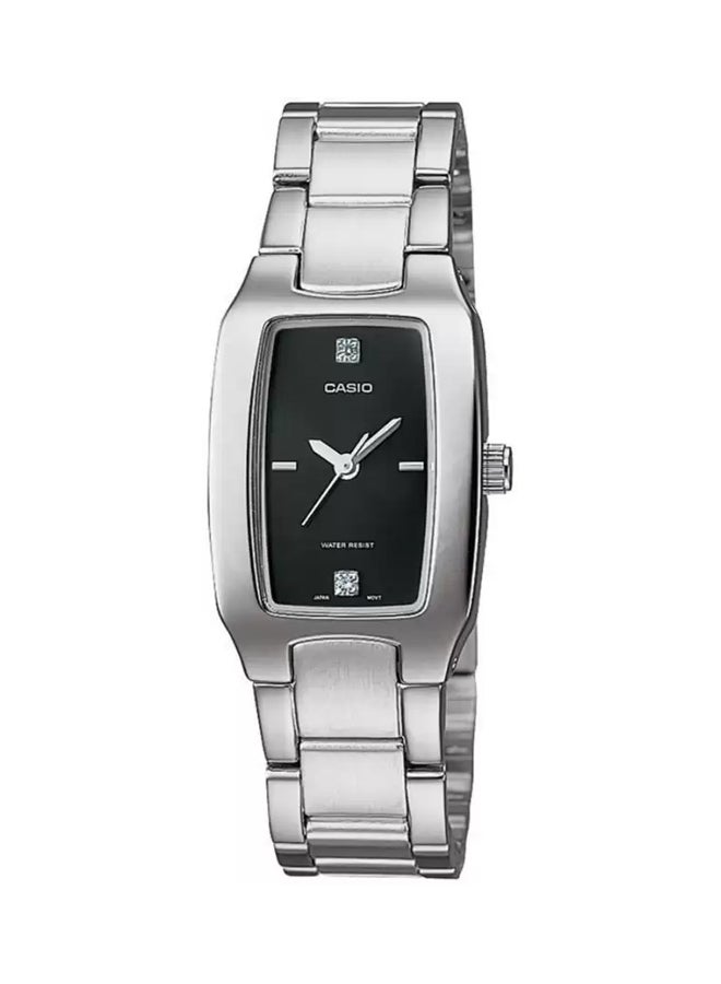 CASIO Women Enticer Water Resistant Analog Watch LTP-1165A-1C2DF - 33 mm - Silver - Image 1