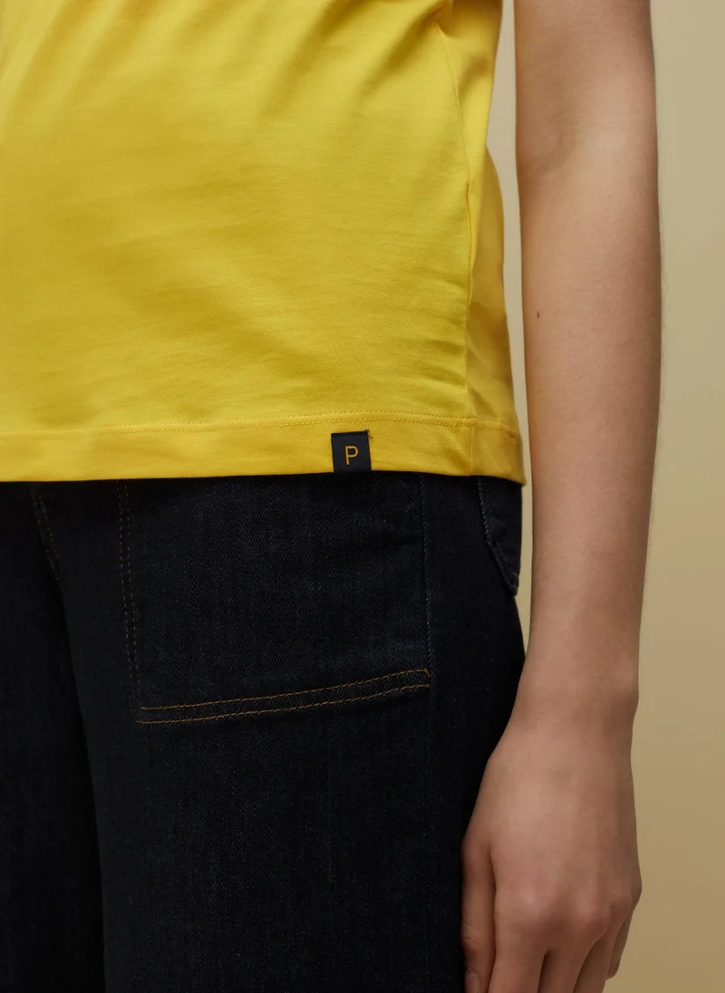 او في اس Ovs Piombo Supima Cotton T-Shirt