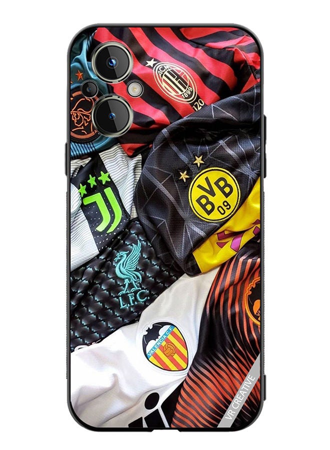 Protective Case Cover For OnePlus Nord N20 5G Fabric Design Multicolour