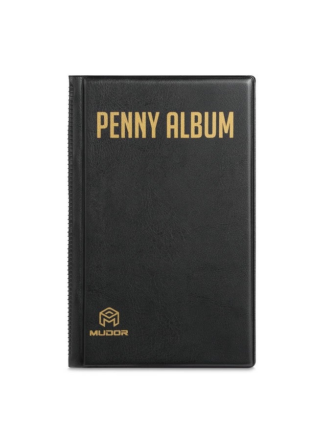 MUDOR Pressed Penny Collecting Book Album, Holds 160 Coins, Collector's Pressed Penny Holder Collection Book - Image 1