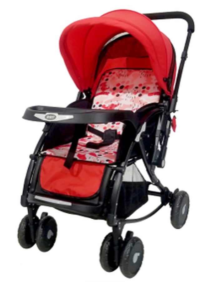 baobaohao Lightweight Foldable Baby Stroller 720-Red