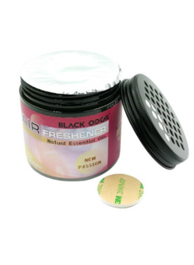 Black Odor 180g Natural Essential Oils Air Freshener For Car Home , New Passion Car Air Freshener BO-03 - Image 3