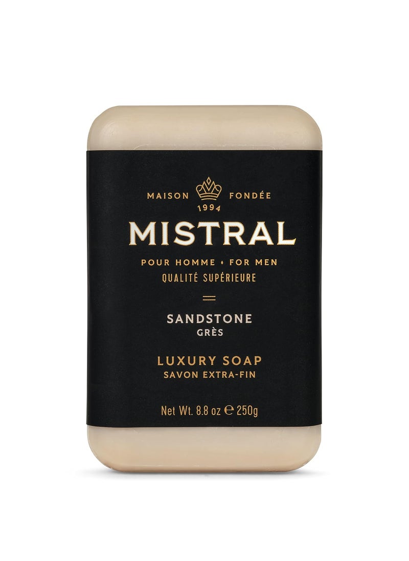 mistral Mistral Bar Soap Organic, Sandstone, Large Bar 