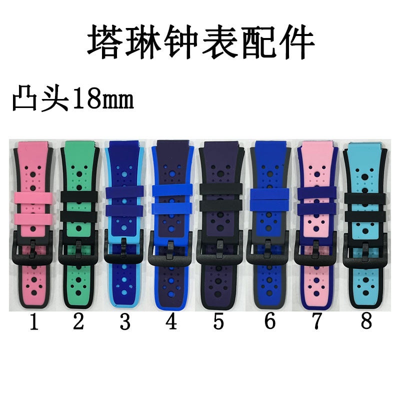 Wangzhou Watch Accessories Phone Strap Children Smart Watchband Silicone Watchband Smart Phone 16Mm Rubber Watchband - Image 5
