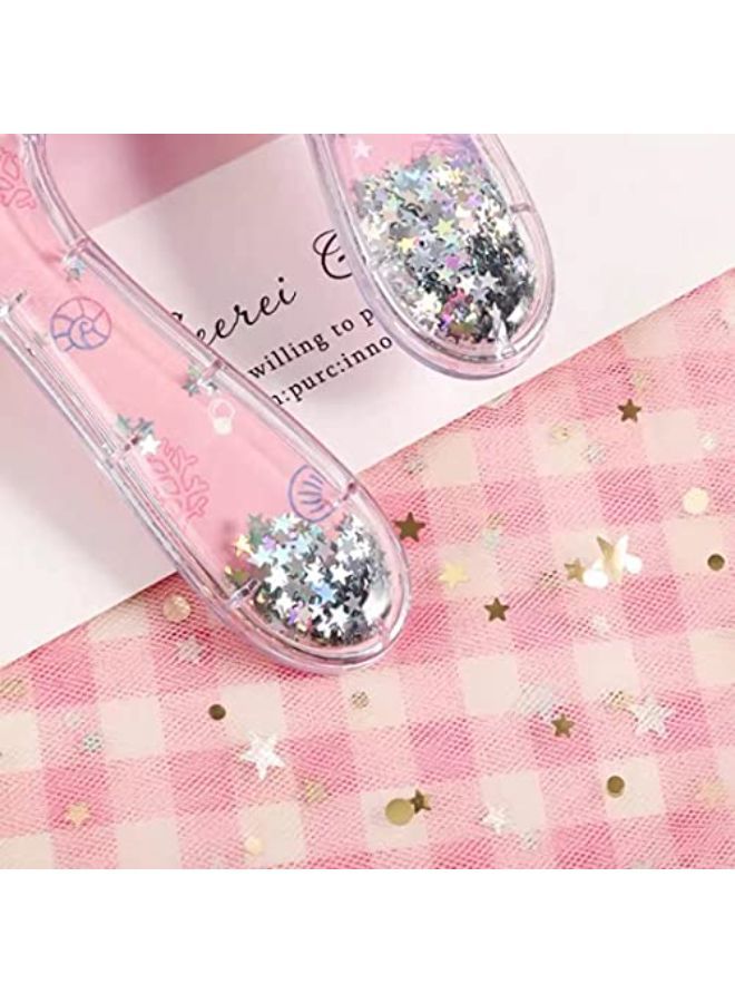 FunBlast Unicorn Comb And Brush Set - Glitter Hair Brush Comb For Girls,Massage Hairbrush 3D Unicorn Kids Hair Brush/Hair Comb (Pack Of 2; Assorted Color) - Image 5