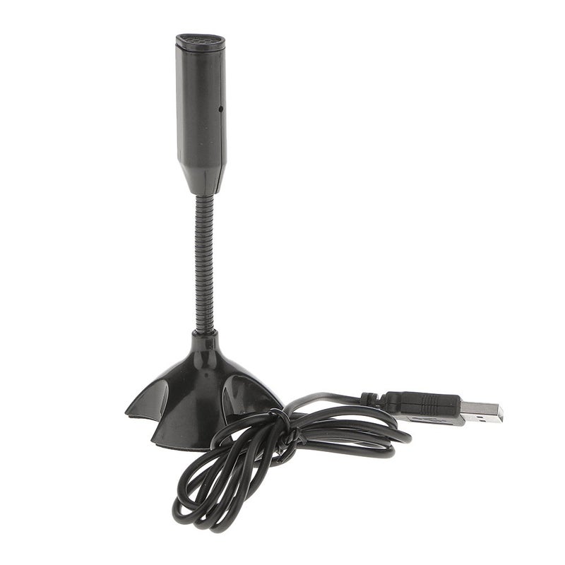 Baoblaze ميكروفون مكتب صغير مع حامل USB لكاميرات الكمبيوتر المحمول واللابتوب - Image 2