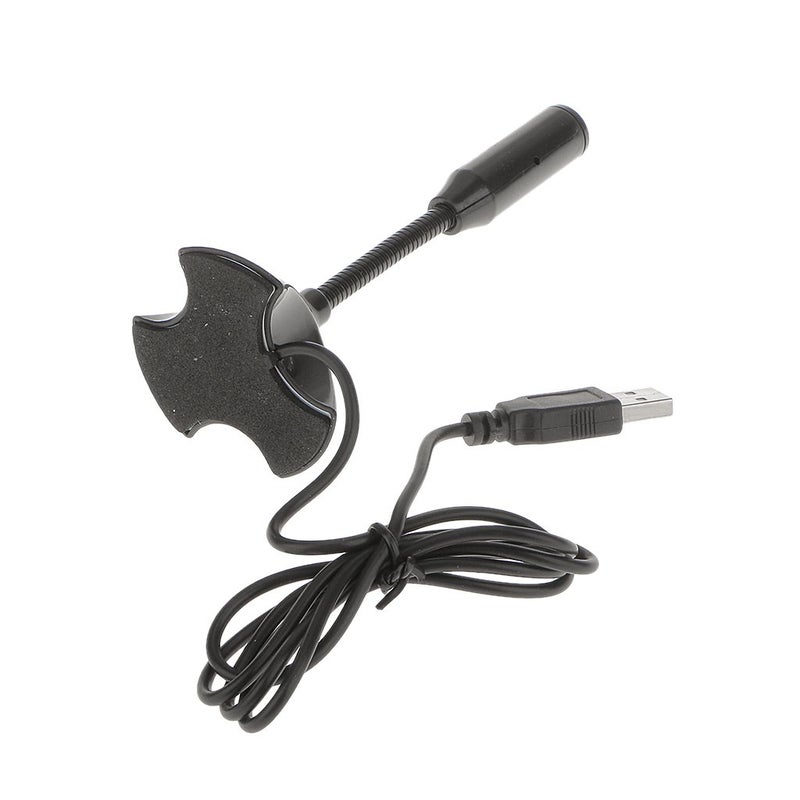 Baoblaze ميكروفون مكتب صغير مع حامل USB لكاميرات الكمبيوتر المحمول واللابتوب - Image 5