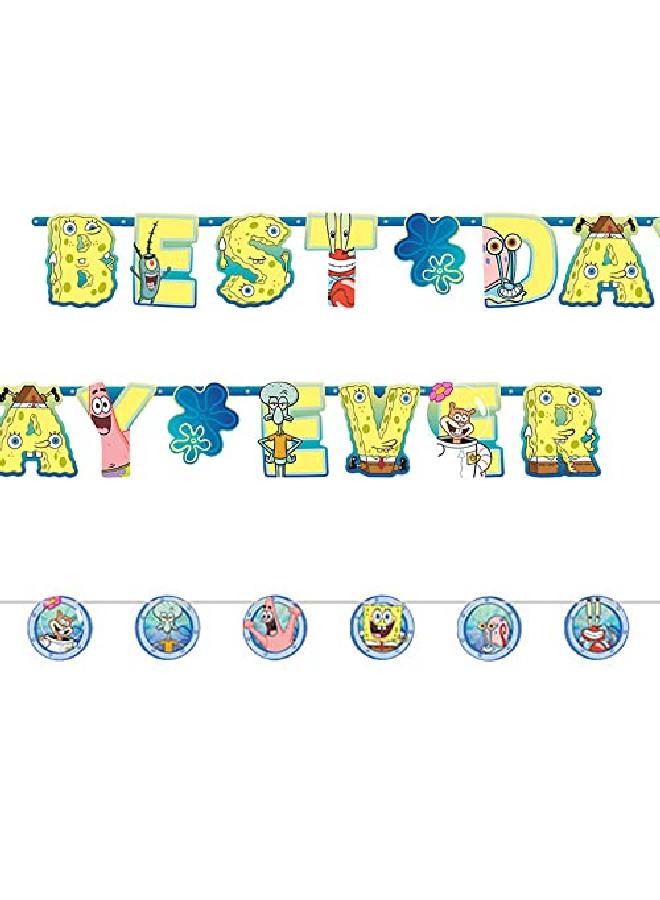 Amscan Spongebob© Premium Party Banner Kit 2 Pcs - Image 2