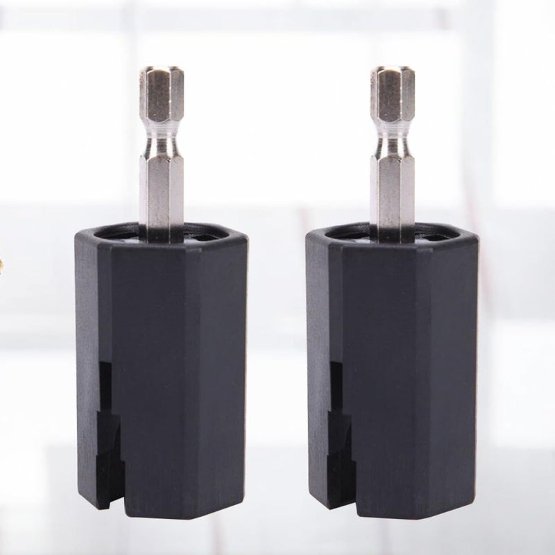 Electric Guitar String Winder Drill Plug Tool Set 2pcs Hexagonal Pin Puller Guitar Repair Accessory For Easy Restringing - Image 5