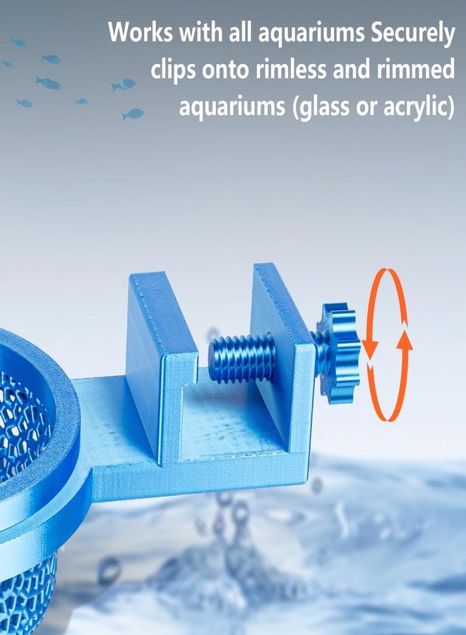 Vivid Totes Aquarium Water Change Diffuser, Spill-Free Tool for Rimless & Rimmed Fish Tanks, Protects Substrate & Plants, Safe for Fish and Shrimp (Regular) - Image 2
