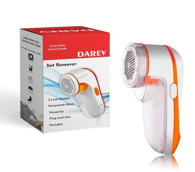 DAREV DAREV Lint Remover Fabric Brush for Woolen Sweaters Clothes Shirts Jackets Burr Remover from Carpets Curtains lint Remover for Clothes - Image 1