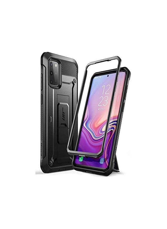 SupCase - SupCase for Samsung Galaxy S20 Plus 5G Case with Satnd (Unicorn Beetle Pro), [Built-in Belt Clip] Heavy Duty Shockproof Protective Phone Case Without Screen Protector for Galaxy S20 Plus, Black - Image 1