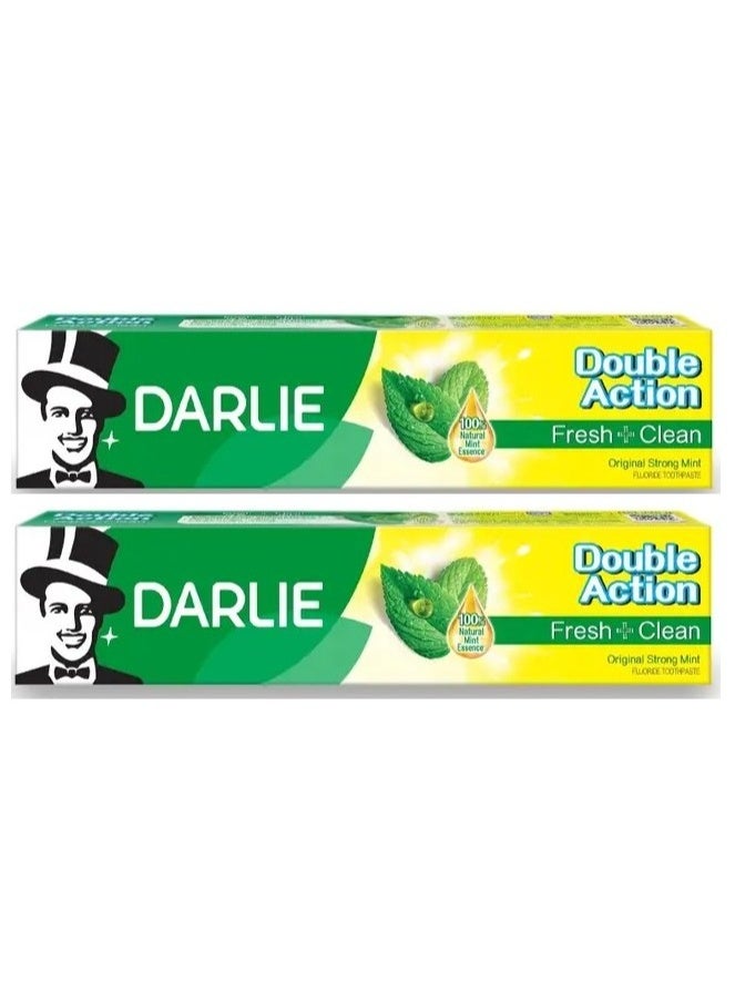 Darlie Double Action Toothpaste 80g – Pack of 2