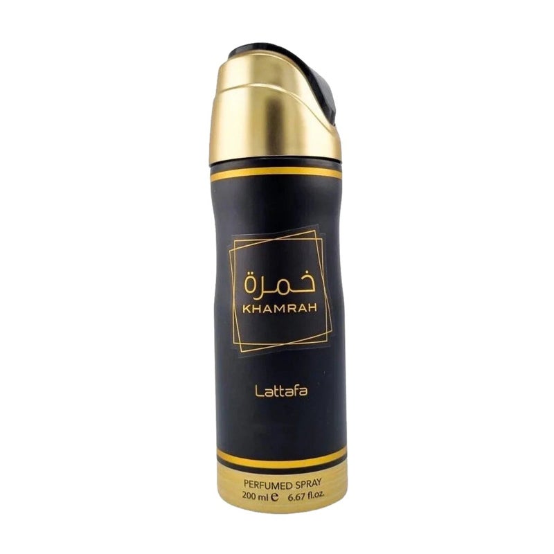 Lattafa Khamrah Perfumed Deo Spray For Unisex 200ml