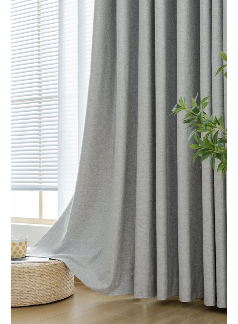 QBAID Blackout Curtain 1 Panel – Multiple Sizes & Colors – Grommets / Hooks / Back Tab – Light Reducing Window Curtain for Privacy - Image 5