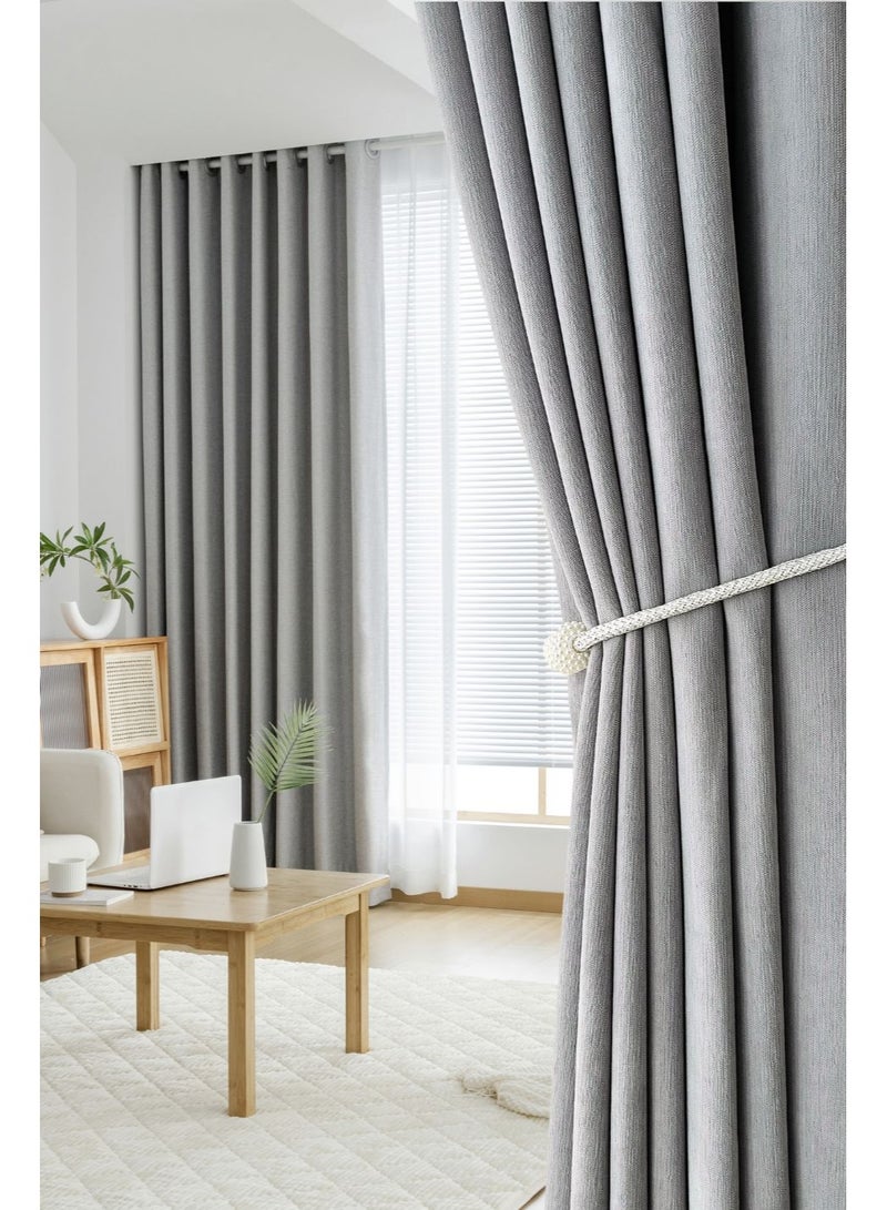 QBAID Blackout Curtain 1 Panel – Multiple Sizes & Colors – Grommets / Hooks / Back Tab – Light Reducing Window Curtain for Privacy - Image 1