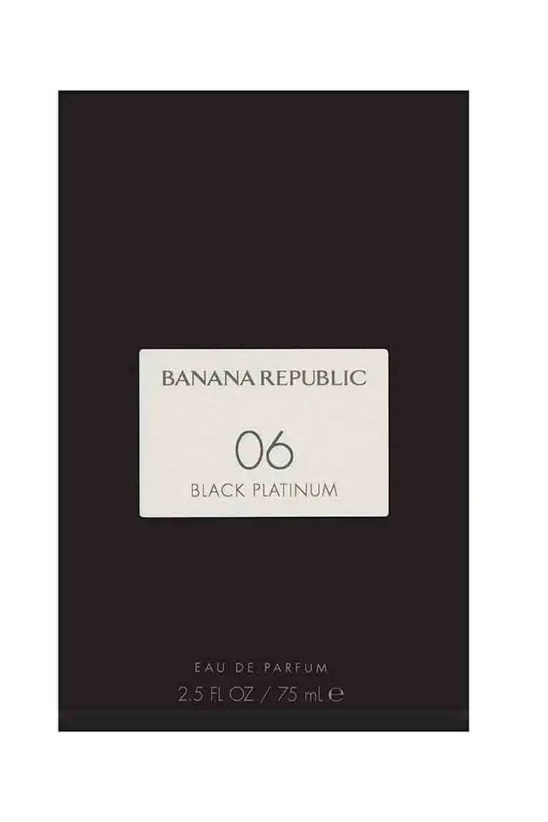 BANANA REPUBLIC BANANA REPUBLIC 06 BLACK PLATINUM	- EDP - FOR UNISEX - 75ml  - Image 4