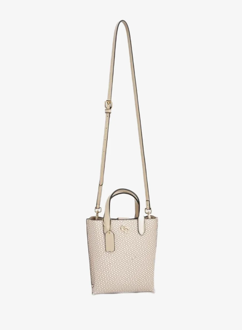 سيليست Monogram Print Tote Bag With Double Handle