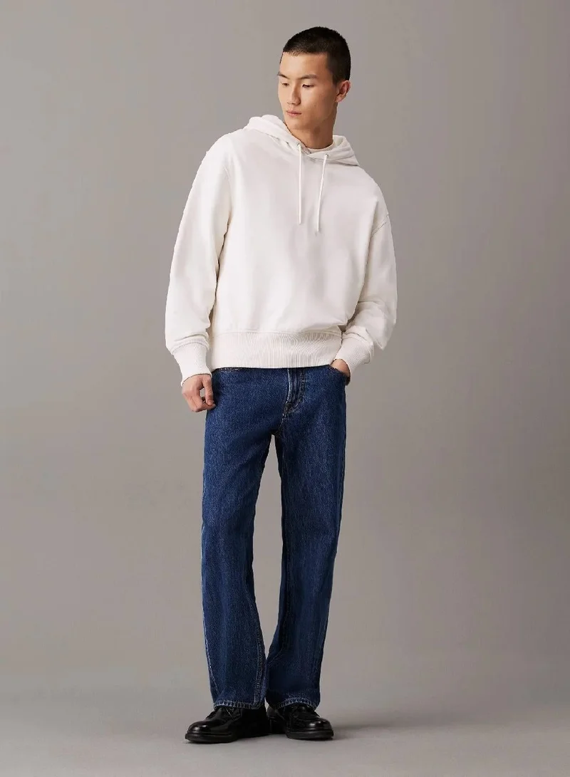 Calvin Klein Jeans  Relaxed Back Print Hoodie for Men | Best Price UAE