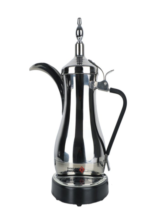 Gulf Dalla Arabic Electric Gulf Dalla Coffee Maker Silver,Easy to use, Automatically Shuts off, Alarm set,1000 ml  - Image 2