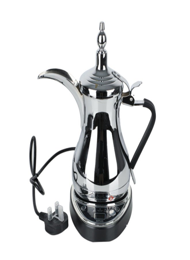 Gulf Dalla Arabic Electric Gulf Dalla Coffee Maker Silver,Easy to use, Automatically Shuts off, Alarm set,1000 ml  - Image 3