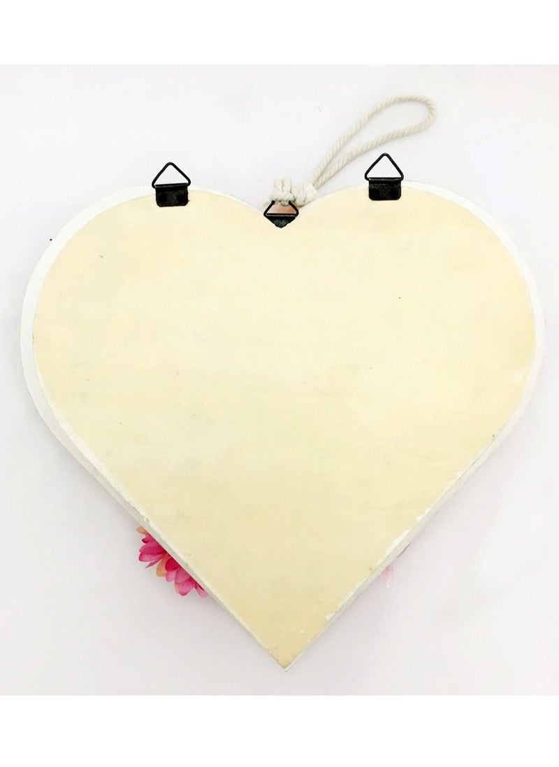 Heart-Shaped Hanging Floral Heart on Wooden Base for Home Décor 30CM - pzsku/Z1A3619AF52BD552C7922Z/45/_/1652088209/8b4313f2-5246-43e7-82da-b472d57475af