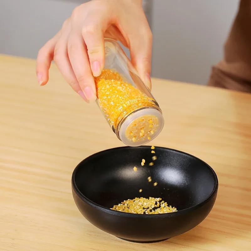 MUGATH Stainless Steel 20 Jar Revolving Spice Tower Spice Jar Rack Revolving Rotating Countertop Spice Organizer Seasoning Set Spice Carousel Set Condiment Set - Image 2