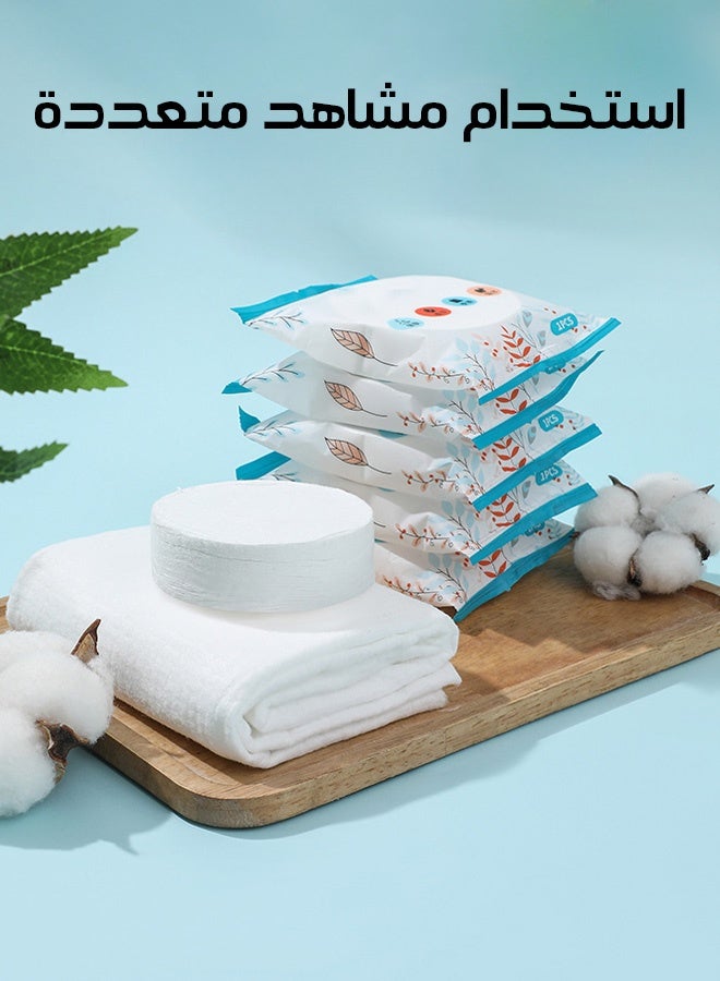 10 pcs Portable Compressed Towels Cotton Bath Towel Travel Compressed Towel Tablet for Beach Swimming Hiking Camping Salon 70x 140 - Image 5