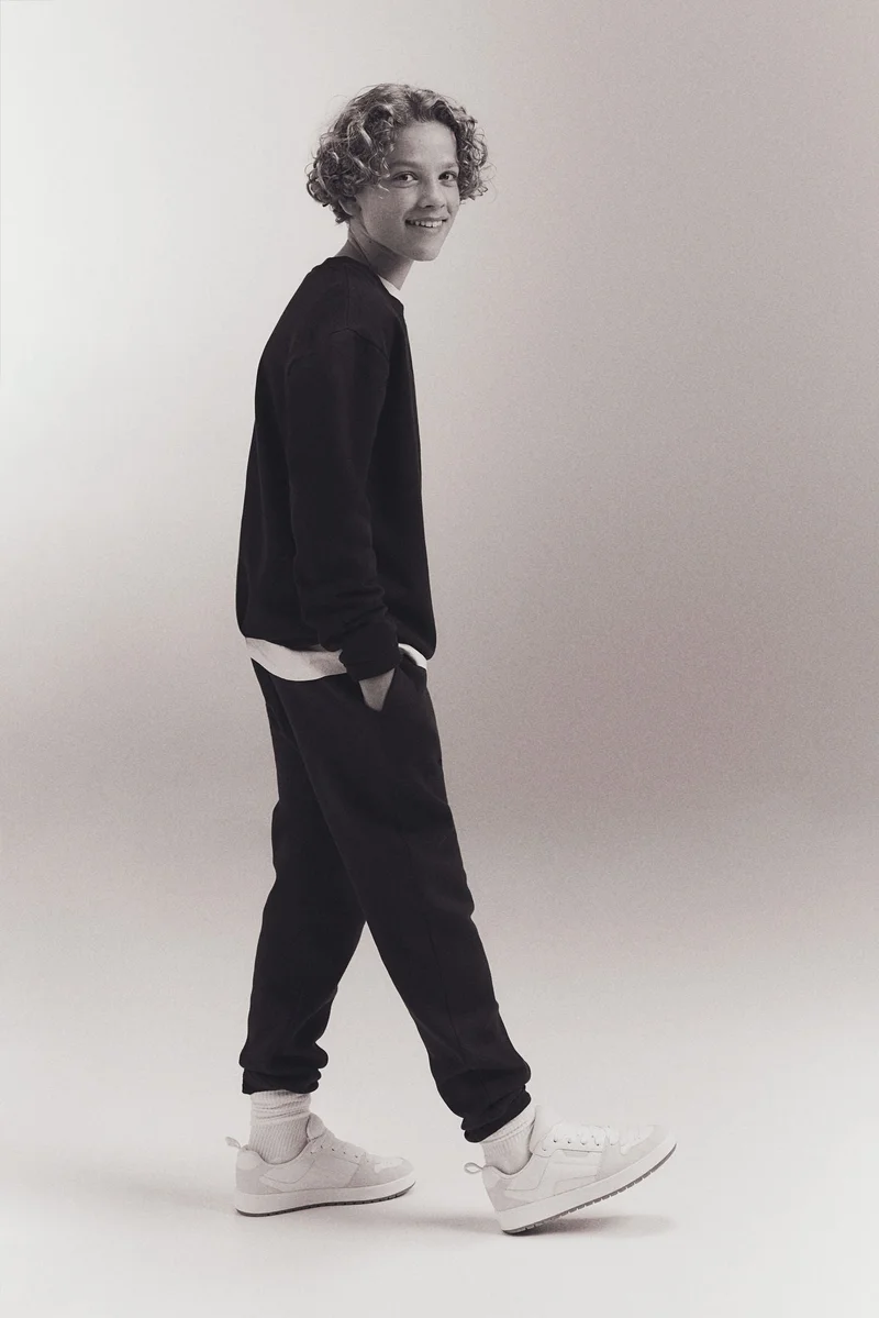 H&M Cotton sweatshirt joggers