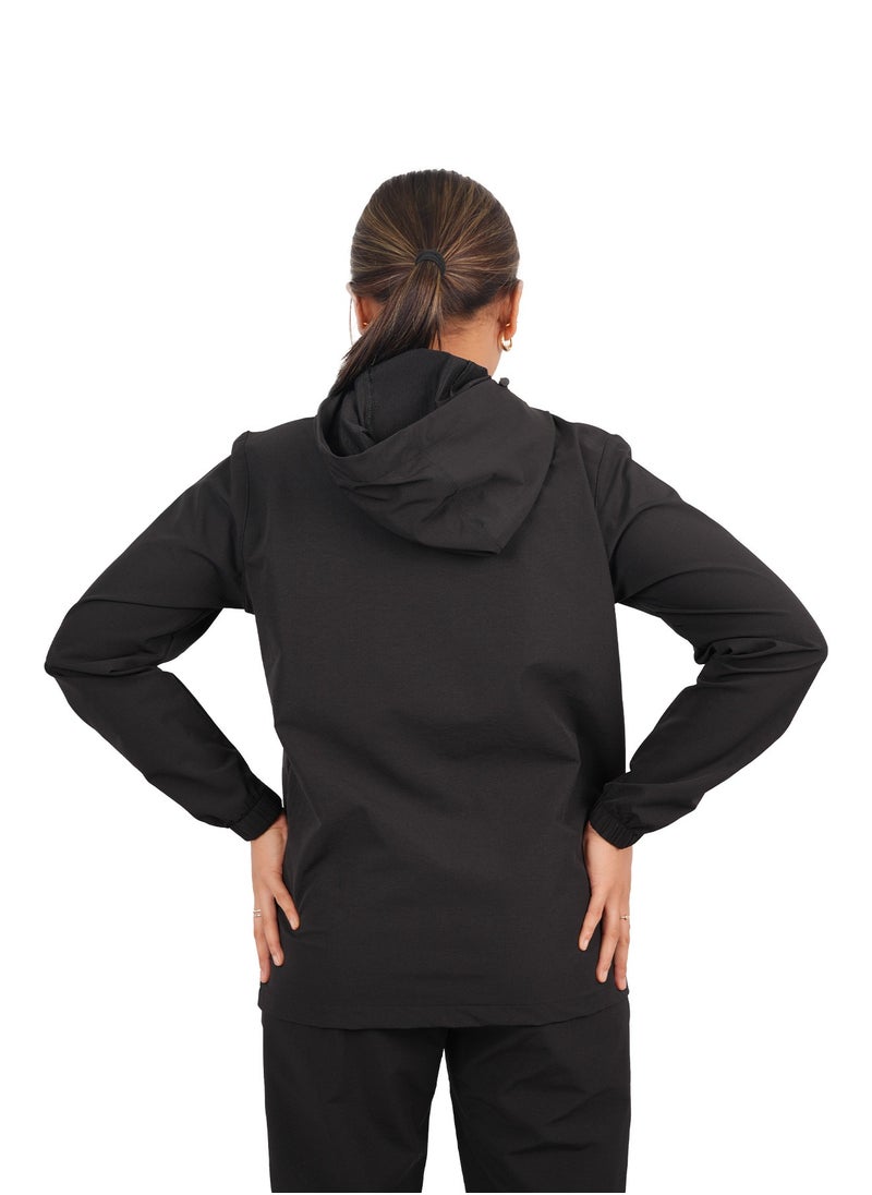 Abitos Stylish Ladies Sports Jacket with Bold Shoulder Stripe – Lightweight & Versatile  - Image 4