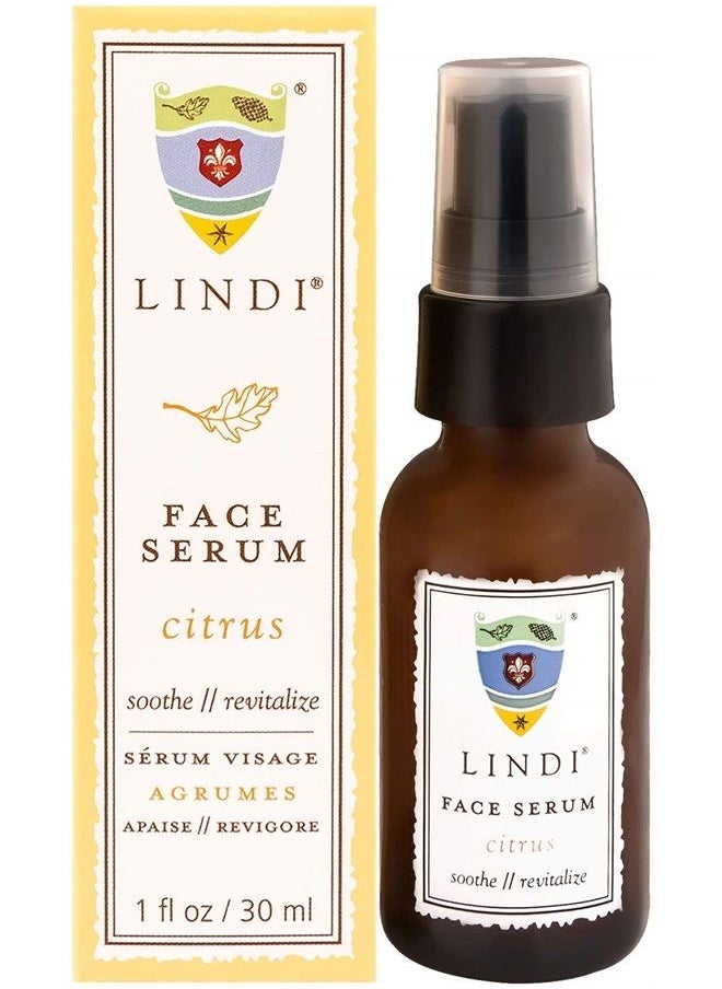 lindi skin - LINDI SKIN Face Serum Citrus - Ultimate Moisture and Comfort To Restore Your Skin Immediately - Reduce Facial Rash, Redness, and Itching - Relieves Painful Effects of Chemo Rash (1 fl oz) - Image 1