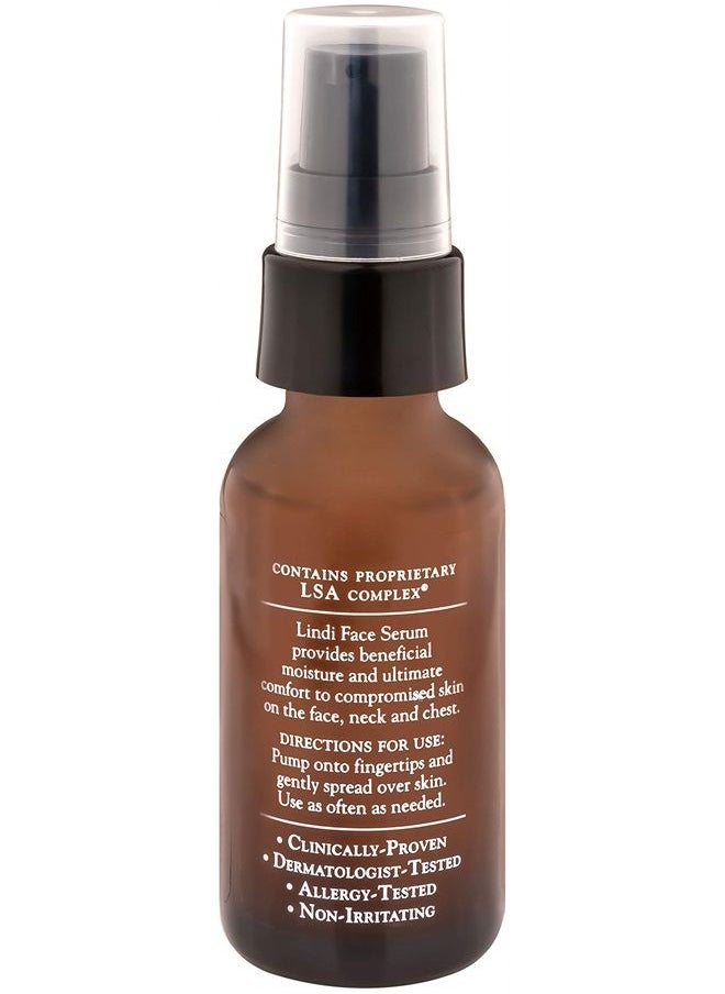 lindi skin - LINDI SKIN Face Serum Citrus - Ultimate Moisture and Comfort To Restore Your Skin Immediately - Reduce Facial Rash, Redness, and Itching - Relieves Painful Effects of Chemo Rash (1 fl oz) - Image 1