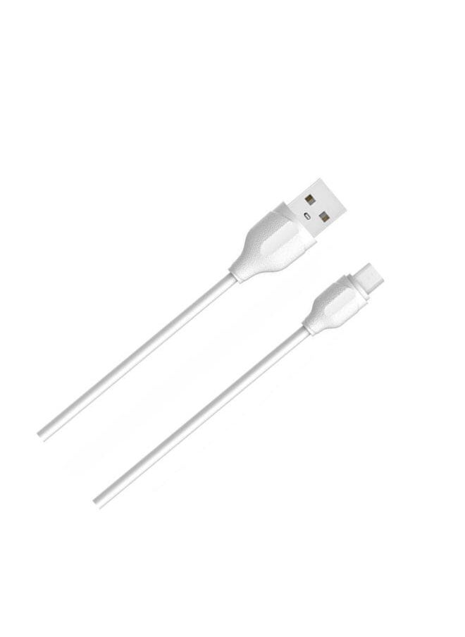 LDNIO - LS542 Fast Charging Data Cable Type-C To USB-A, 2M Length - White - Image 1