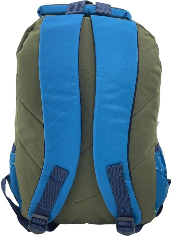 ريلاكسن Green Astronaut Primary School Bag with Lunchbox 1340-11