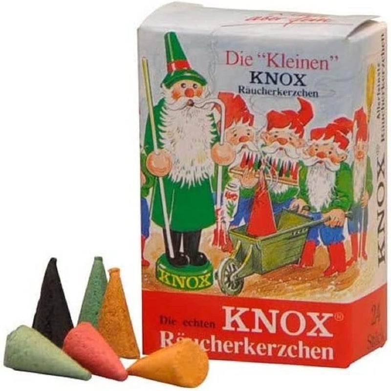 Knox Sigro Mini Burners Colourful Mixture Incense Cones - 30 Pack - Image 1