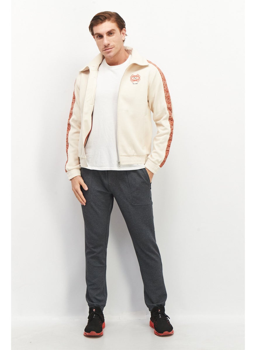 Puma x Palomo Men Sportswear Fit Long Sleeve Training Jacket, Beige  - Image 2