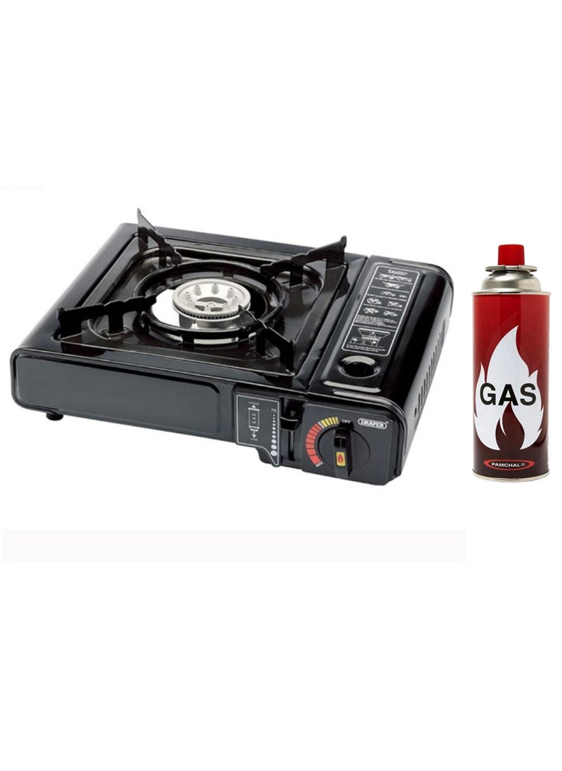 GO2CAMPS Portable Camping Stove with Butane Gas Catridge-Two way Connector  - Image 1