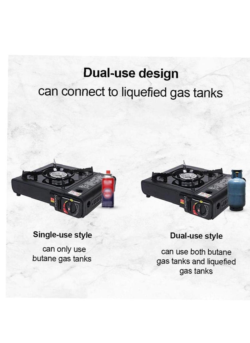 GO2CAMPS Portable Camping Stove with Butane Gas Catridge-Two way Connector  - Image 5