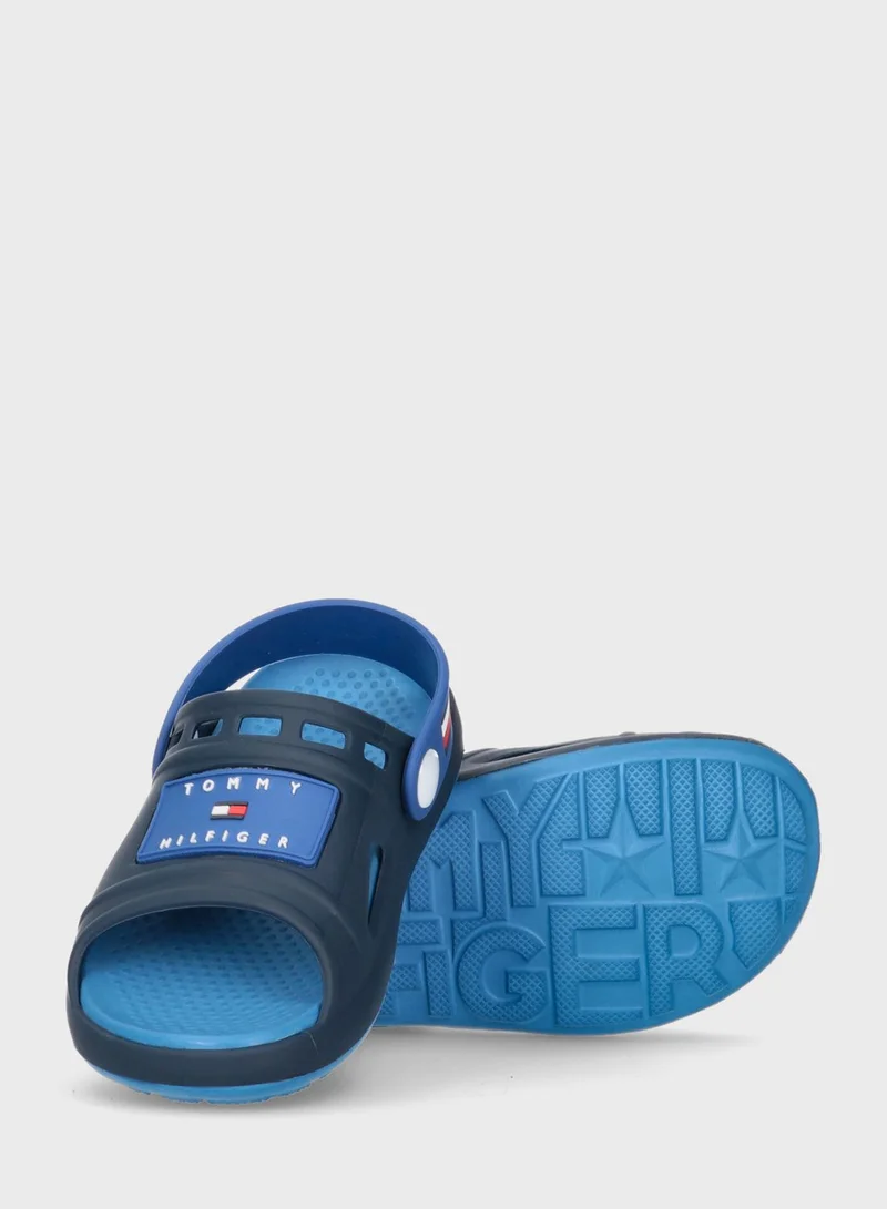 TOMMY HILFIGER Kids Logo Comfy Sandals