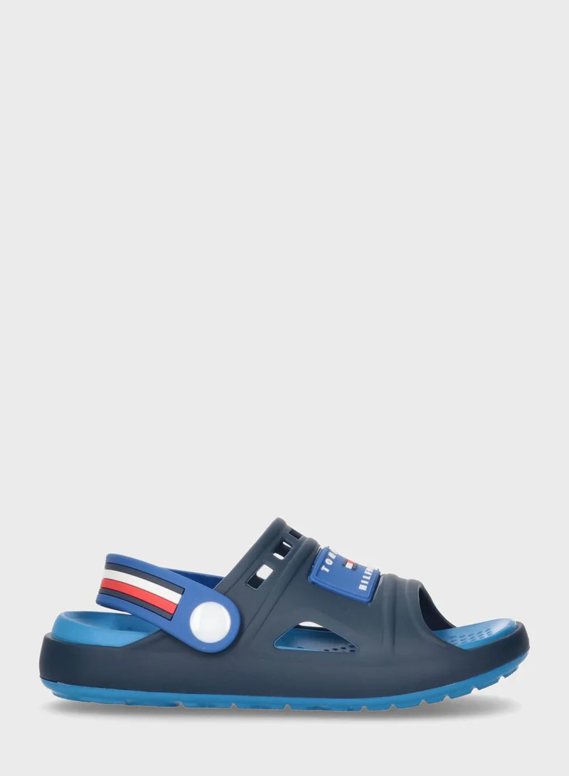 TOMMY HILFIGER Kids Logo Comfy Sandals
