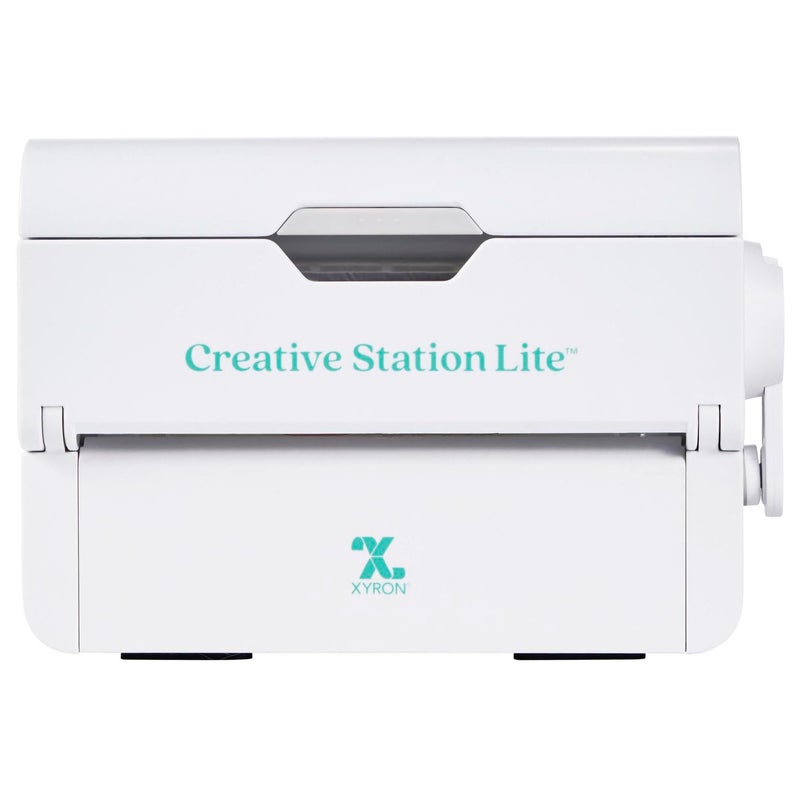 Xyron Creative Station Lite, 3" or 5", Label Maker, Makes Invitations, Handmade Cards, Die Cuts Craft Projects, DIY Craft Supplies, Perfect for Home School Projects & Home Office Accessories (624740)