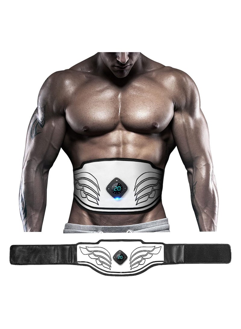 general ABS Stimulator, USB Rechargeable Fitness Portable Fitness Fitness Device Without Gel Pad for Men, Women, Arms, Legs, Home Office, Latest Model 12 Modes, 20 Intensity Levels - Image 1