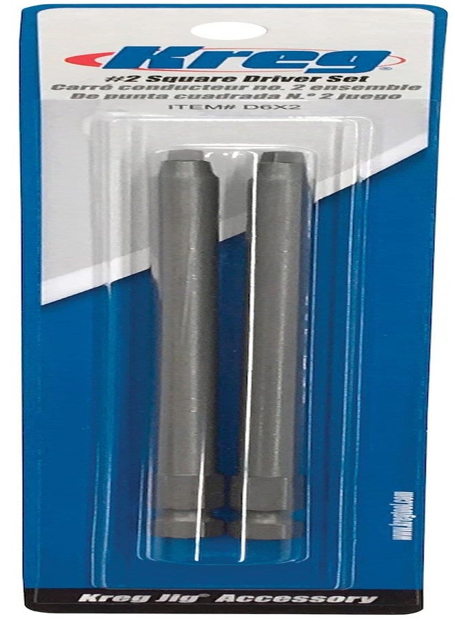 Kreg D6X2 6-Inch #2 Square Driver Combo, 2 Pack - Image 3