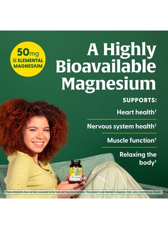 MegaFood Magnesium - Supports heart & nervous system - Magnesium Supplement with fermented Magnesium Glycinate - Vegan, Gluten-Free, Non-GMO and Kosher - Made Without 9 Food Allergens - 90 Tabs - Image 4