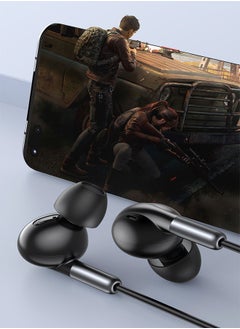 Letv Typec Wired In-Ear Noise Cancelling Digital Headphones For Iphone15/IPAD/Huawei/Samsung-Black  - Image 4