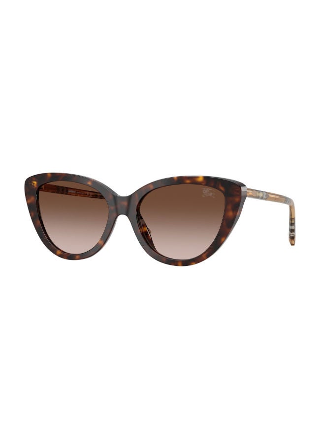 BURBERRY Women Full Rim Cat Eye Sunglasses 0BE4457 55 - Image 1